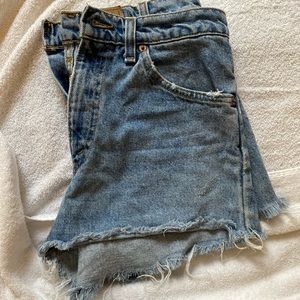 Vintage Levi jean shorts